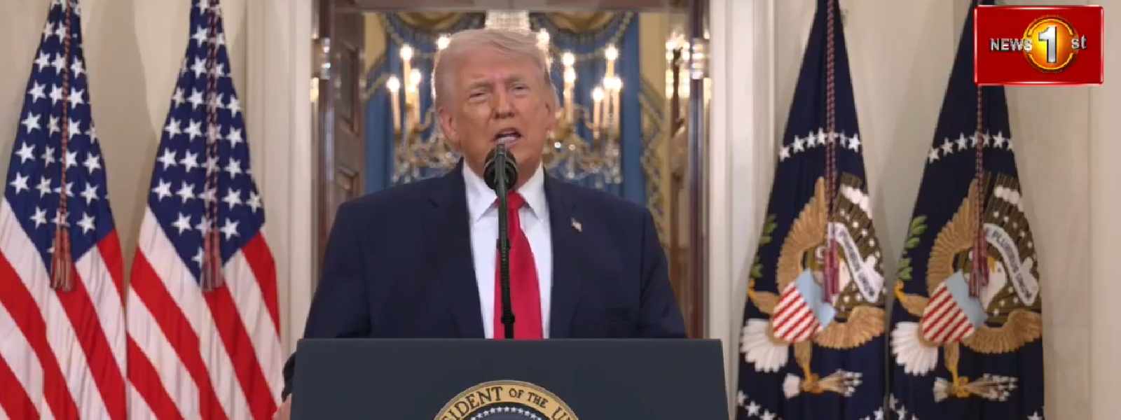 ඉරානයට එරෙහි මෙහෙයුම“අනාගතයට ආයෝජනයක්”-ට්‍රම්ප්